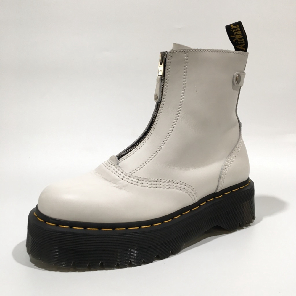 Dr. Martens White Combat Boots